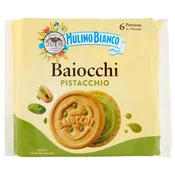 Barilla Mulino Bianco Baiocchi Pistacchio piškoti s pistacijevo kremo 168g