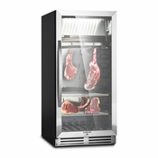 KLARSTEIN Steakhouse Pro 233, hladilnik za zorenje mesa, 1 cona, 233 litrov, 1-25 °C, zaslon na dotik, panoramsko okno (HEA10-Steakhouse233)