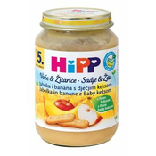 HiPP BIO kašica za bebe keks, jabuka i banana, 5+ mj., 190 g