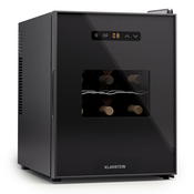Klarstein Silent Vino 12 Uno, hladilnik za vino, 31 l/12 steklenic, 5-18 °C, na dotik