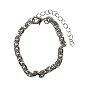 Sideris chain bracelet - silver colors