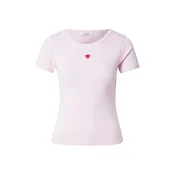 ABOUT YOU Majica Nele  rosé / rdeča