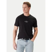 Calvin Klein Jeans Majica LV04RB866G Črna Regular Fit