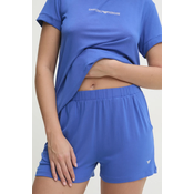 Kratke hlače Emporio Armani Underwear ženske, vijolična barva, EW000781 AF12192