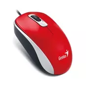 GENIUS DX-110 USB Optical crveni miš