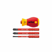 Wiha 41230 VDE Slim Vario set bit + držač 4/1 6mm Stubby