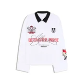 Bershka Majica rdeča/črna/bela