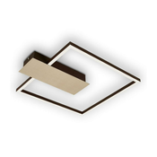Briloner 3544-017 - LED prigušiva plafonska lampa NICO LED/12W/230V zlatna