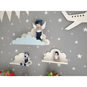 shumee Komplet 3 polic Cloud Venezia - Premium