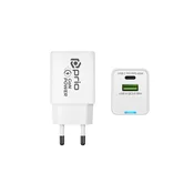 Polnilec/adapter USB-A/USB-C, GaN, PD, 45W
