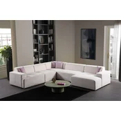 Atelier del Sofa Ugaona garnitura Melva, 305x340x145 cm, Bela