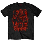 Slipknot Majica WANYK Red Patch Unisex Black XL