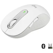 LOGITECH SIGNATURE M650 L brezžična optična bela miška