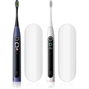 UNBRANDED OCLEAN električna zobna ščetka X Lite S Duo Set temno modra+siva
