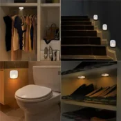 slomart ATL Brezžična LED lučka s senzorjem gibanja, topla bela