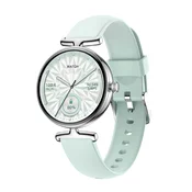 INF Večnamenska pametna ura z zaslonom AMOLED in spremljanjem zdravja Silver cyan, (5000263711)