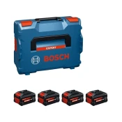 Bosch Set zamenskih akumulatorskih baterija EXBA 18V-55, 5.5 Ah, 4 komada