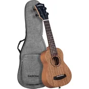 Cascha Soprano Ukulele Mahogany Solid Natural Soprano ukulele (Kot novo)