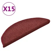 Vidaxl Preproge za stopnice 15 kos 56 x 17 x 3 cm Non-Slip