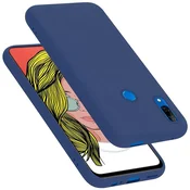 Cadorabo CADORABO Ohišje, združljiv s Huawei v tekoči modri barvi - zaščitni pokrov iz fleksibilnega silikona TPU, (20586658)