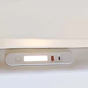 SONNENH Otroška postelja, 90 x 200 cm, bela, 213 x 97 x 70 cm, priključek usb, za spalnico