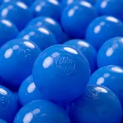 shumee KiddyMoon plastične kroglice 7 cm modre, komplet 300 igračk
