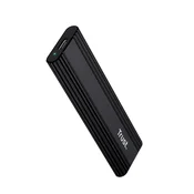 TRUST Vanjska kutija za M.2 SSD, USB-C 3.2 Gen2, M.2 2280, crna