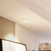 Arcchio LED svetilka Zarik, bela, 2.700K - Dnevna soba/jedilnica - Sodobni - Aluminij