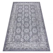eoshop Preproga SISAL SION vzorec okvir, ornament vintage 2832 flat weave blue/pink/ecru ( - Velikost: 80x150 cm)