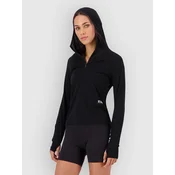 Mons Royale Bella Merino Hood Base Layer Top black