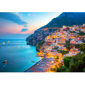 Enjoy - Puzzle Positano ob mraku, Italija - 1 000 kosov
