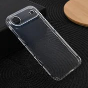 Maska za iPhone 17 63 silikonska Ultra Thin with pluggy transparent