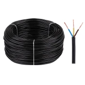 OMY 3x0,75 300/300V električni kabel, črn