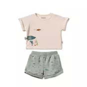 Baby Cosy komplet 2/1 (majica kr, šorts), unisex