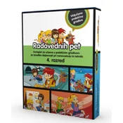 RADOVEDNIH PET 4, KOMPLET PETIH SAM.DEL. ZVEZKOV IN PRAKTIČNO GRADIVO ZA NIT, ROKUS-KLETT, (927223)