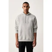 Under Armour pulover s kapuco moški z bombažem Rival