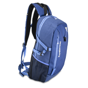 Semiline Unisexs Backpack A3035-2 Navy Blue