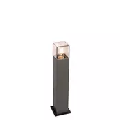 Sodobna zunanja talna svetilka 50 cm temno siva IP44 - Denmark