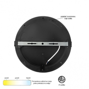LED PLAFONJERA MONA-300-30W 3000/4000/6500K IP65 CRNA