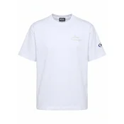 DIESEL Majica T-WASH-SMILE bela
