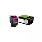 LEXMARK toner 80C8XME magenta