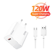 Brzi Zidni Punjac | 120W | Kabel USB-A na Type-C | 1.0 m | TORIMA