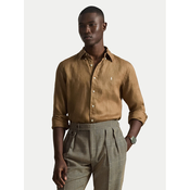 Polo Ralph Lauren Srajca 710966294505 Rjava Regular Fit