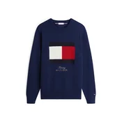 TOMMY HILFIGER Pulover Gifting mornarska/rdeča/bela