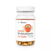 GymBeam Multivitamin pastile za djecu 120 tab naranca