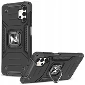 Wozinsky Ring Armor ovitek za Samsung Galaxy A13 5G s stoječo funkcijo in obročem (črn)