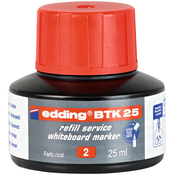 Edding refil za marker za belu tablu BTK 25, 25ml crvena ( 09MM12D )