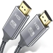 shumee HDMI 2.0 4K kabel 90 cm 18 GB/s - Snowkids