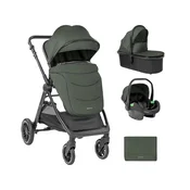 Kikka Boo Kolica Ava 3in1 set sa I-SIZE auto sedištem i tvrdom korpom Army Green