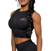 Nebbia Womens Compression Push-Up Top Intense Mesh